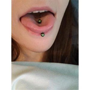 Stainless Steel 14G Nipple & Tongue Rings